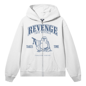 TRU REVENGE ZIP WHITE/BLUE