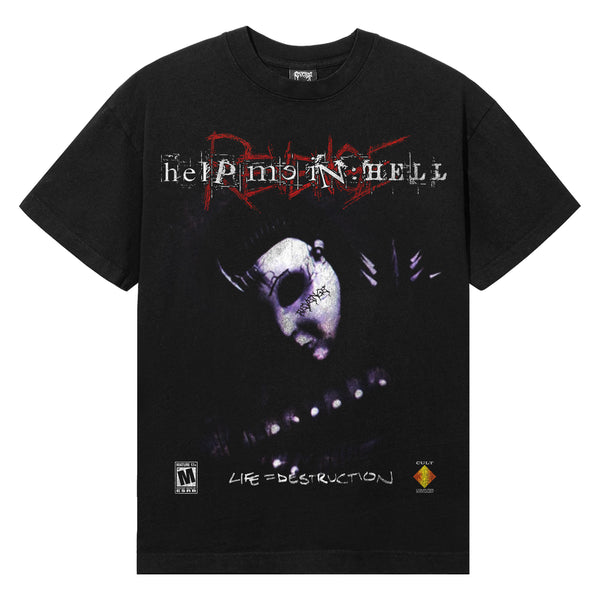 TWISTED TEE BLACK