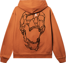 Load image into Gallery viewer, SPIDER ARCH HOODIE ORANGE/WHITE
