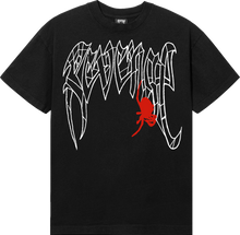 Load image into Gallery viewer, SPIDER ARCH TEE BLACK/RED
