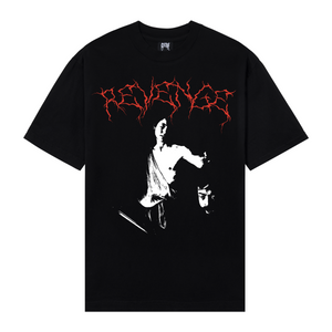 NINE MONTHS TEE BLACK/RED