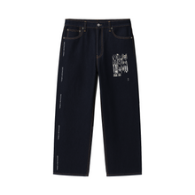 Load image into Gallery viewer, &lt;3 BAGGY DENIM PANT DARK RINSE

